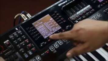 Roland E-A7 Function Demo