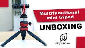 Unboxing JMARY MT-20 table tripod for Vloggers | #Udaysreview | JMARY | Best Vlogg Tripod for Mobile