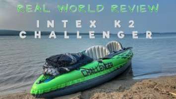 REAL WORLD Review : Intex K2 Challenger Inflatable Kayak