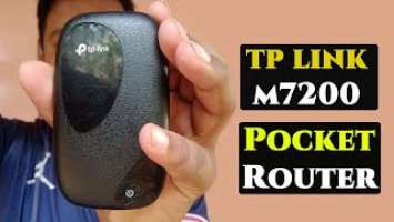 Unboxing TP-Link M7200 Pocket Router | 4G Speed, 8 Hours Charge Breakup | Technical BN