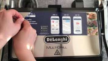 Распаковка гриля DeLonghi CGH 1012 D