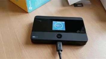 TP-Link M7350 v4 Mobile personal wifi - unbox and review