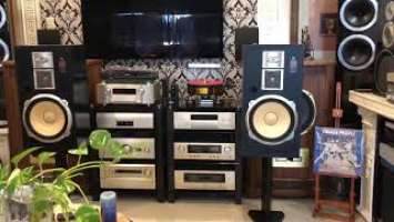 Denon PMA-2500NE and Super Audio CD Player DCD-2500NE plays Saxophone with Sansui S-950 Speakers