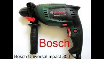 Обзор и тестирование дрели Bosch UniversalImpact 800.