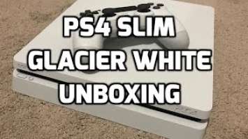 PS4 Slim Glacier White Unboxing