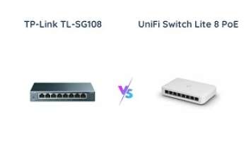 TP-Link TL-SG108 vs Ubiquiti UniFi Switch Lite 8 PoE: Which is Better?