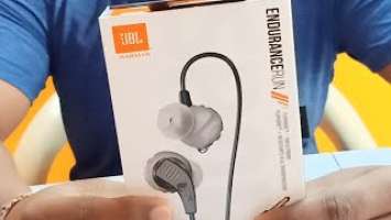 UNBOXING JBL ENDURANCE RUN EARPHONES