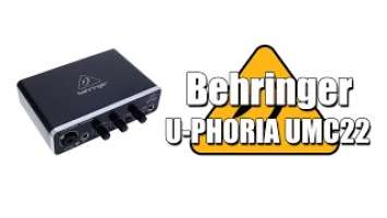 Распаковка звуковой карты BEHRINGER U-PHORIA UMC22