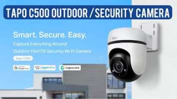 Tp-Link Tapo C500 Outdoor Pan/Tilt Security Wi-Fi Camera | Complete Practical Review