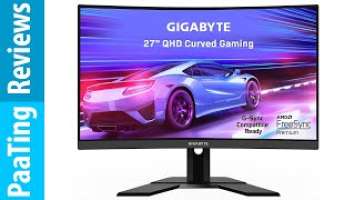 GIGABYTE G27QC 27" 165Hz 1440P Curved Gaming Monitor ✅ (Review)