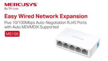 Mercusys MS105 5-Port Desktop Switch