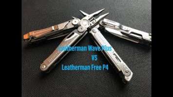 Leatherman Wave Plus VS Leatherman Free P4