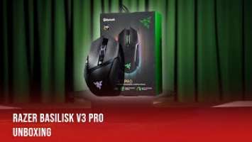 Unboxing The Razer Basilisk V3 Pro