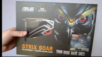 Подробный обзор звуковой карты Asus strix soar 7.1