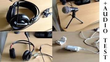 Microphone Review: Trust Starzz, Hama Micro Clip,