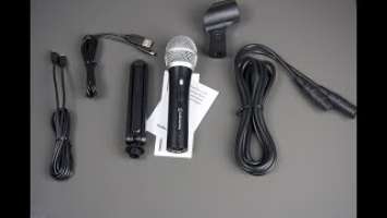 Audio-Technica ATR2100x-USB Cardioid Dynamic Microphone (ATR Series) Review