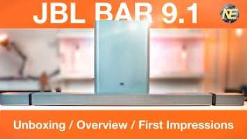 JBL Bar 9.1 - Unboxing and Hardware Overview