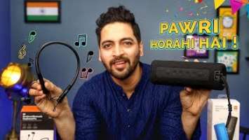 Xiaomi Mi Neckband Bluetooth Earphones Pro & Mi Portable Bluetooth Speaker(16W) | Pawri Horahi hai !