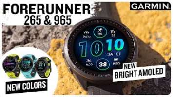 Forerunner® 265 | Forerunner® 965 | Train brilliantly #oled