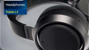 Philips Fidelio L3 Flagship Over-Ear Wireless Headphones