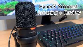 HyperX Solocast USB Microphone Unboxing + Review