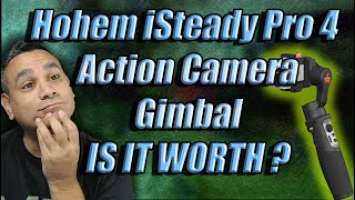 Hohem iSteady Pro 4 Action Camera Gimbal for Dji Action 2 and Osmo Action