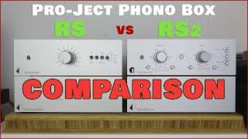 Phono Preamp Comparison - Pro-Ject Phono Box RS2 vs Pro-Ject Phono Box RS - Blind Test - Vinyl