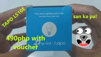 Tapo L510E smart dimmable light bulb