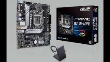 ASUS PRIME H510M-A WIFI   Motherboard Unboxing and Overview