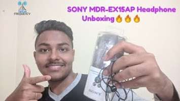 SONY MDR-EX15AP Headphone Unboxing