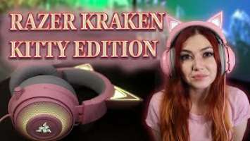 НАУШНИКИ RAZER KRAKEN KITTY EDITION - МОЙ ПЕРВЫЙ ОБЗОР