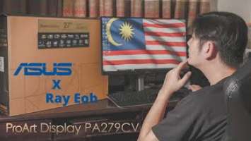 Asus ProArt Display PA279CV 4k Resolution Monitor Review & Unboxing