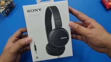 Sony Wired Headphones MDR-ZX110AP On-Ear | Unboxing and Review | Urdu Hindi| Xcessories Hub Pakistan
