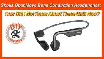 Shokz OpenMove Bone Conduction Headphones Review: How Did I Not Know About These Until Now? (#172)