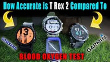 Amazfit T-Rex 2 Blood Oxygen Accuracy Test | How Accurate Is The SpO2 Sensor?