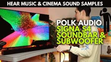 POLK AUDIO Signa S4 - Best Budget Atmos Soundbar under $300?