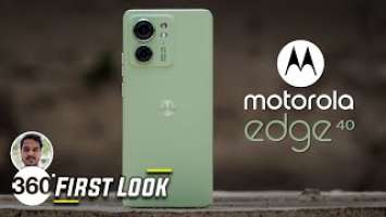 Motorola Edge 40 Unboxing and First Impressions: A New Trendsetter?