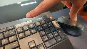 Quick honest Review of logitech MK850 Performance Wireless Keyboard and Mouse Combo