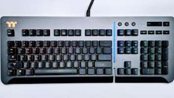 Unboxing Thermaltake Level 20 RGB Titanium Gaming Keyboard