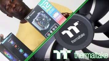 Thermaltake Riing Silent 12 RGB Sync CPU Air Cooler Review and Build