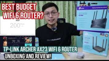 Best Budget WIFI 6 Router ? TP-link Archer AX23 Unboxing, setup ,test and review| The Tweakster