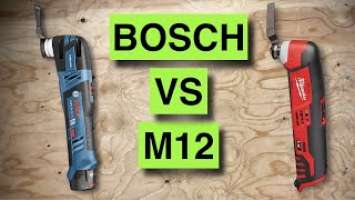 Which multi tool is better? Bosch Starlock vs Milwaukee M12