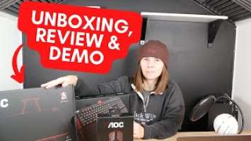 AOC AGON AGM700 Mouse, AGK700 Keyboard & AGMM700 Mouse Pad - Unboxing's, Demo's & Review