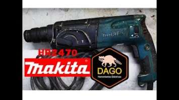 Reparar Rotomartillo Cambiando Armadura / Repair Drill hammer Changing Armature Makita HR 2470