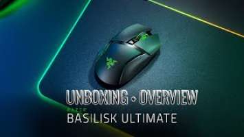 Razer Basilisk ULTIMATE Wireless Gaming Mouse | UNBOXING