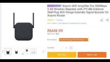 Xiaomi WiFi Amplifier Pro - Unboxing (From Lazada)