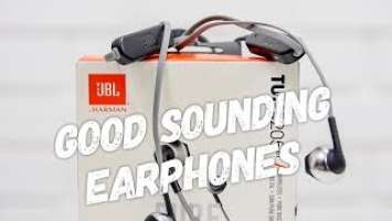 JBL T205 Bluetooth Earphones These Sound Good but for you