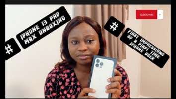 Iphone 13 Pro Max Unboxing and setup by an all time Android User