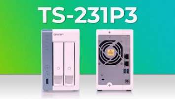 Servidor de almacenamiento con conexión con 2.5GbE - QNAP TS-231p3