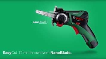 Bosch stellt vor: EasyCut 12 mit NanoBlade-Technologie